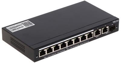 КОММУТАТОР POE RG-ES210GS-P 8-ПОРТОВЫЙ REYEE