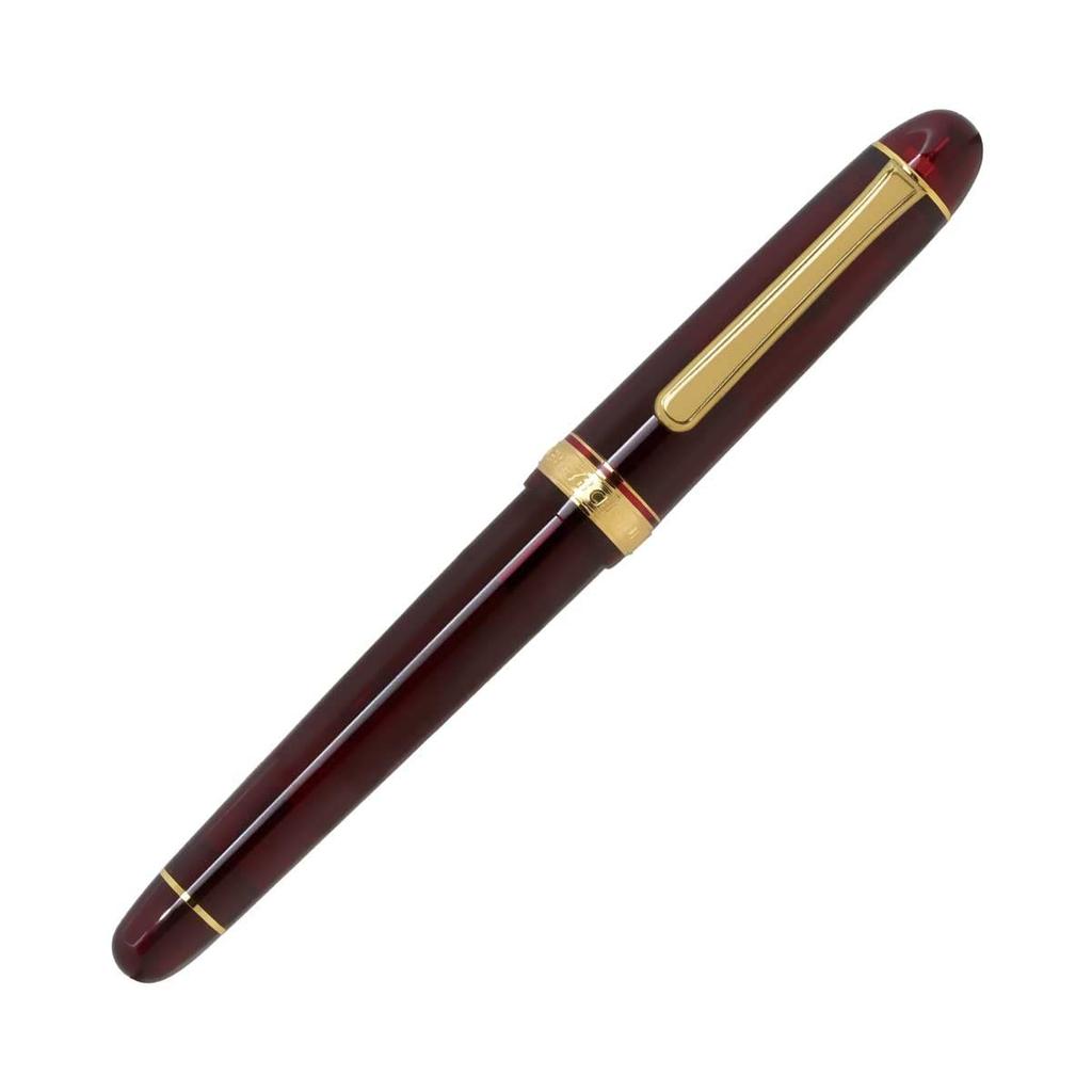 Платиновая перьевая ручка Century Burgundy Extra Fine Pen #3776 PNB-15000#71-5