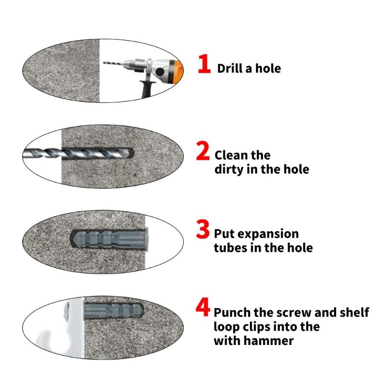 30Pieces Multipurpose Galvanized Screw In Hook With Wood Threading Portable Accessory for Stable Hanging Solution