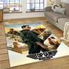 Top Gun Sign Tom Cruise Fighter Carpet Rug for Bedroom Living Room Home Sofa Decoration,Children Game Large Decor Floor Mat Gift