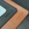 NewDouble Sided Leather Mouse Pad Custom Waterproof Logo Large Size Anti Slip Waterproof Easy To Clean Desk Mat Ergonomics Wear