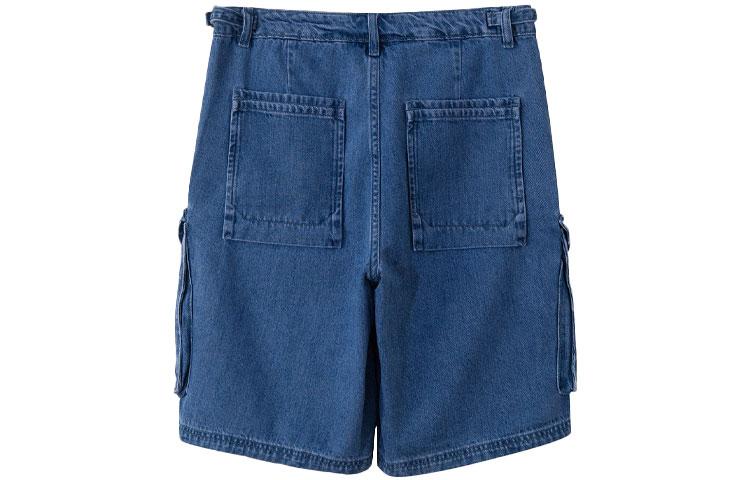 Men's Shorts Li-Ning Denim Shorts Men's Blue Moderate