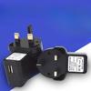 5V3A British-regulated Mobile Phone Charger Head CE FCC Certification 5V2AUSB Interface Power Adapter