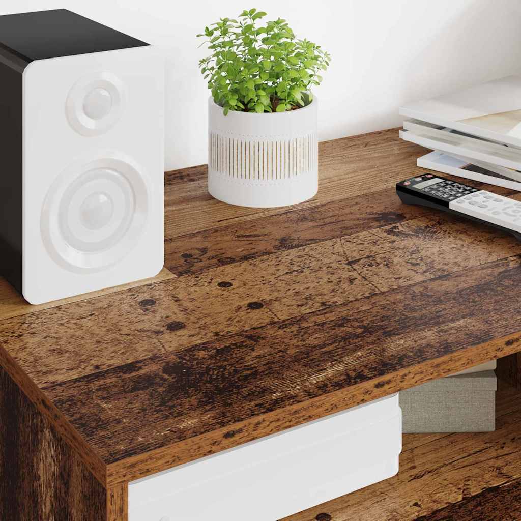 TV Stand Reclaimed Wood Look 100 x 48 x 43 cm Engineered Wood