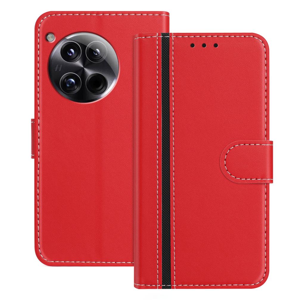 Для OnePlus 12 5G Чехлы для телефона Кошелек Подставка Цветная Кожаная Обложка с Магнитной Застежкой