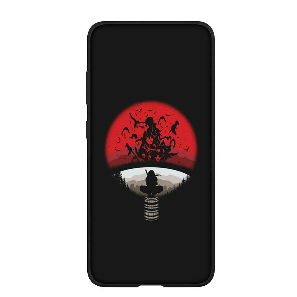 Phone Case for iPhone 17 15 16 Plus Redmi Note 14 12 11 13 Pro Max Huawei P30 P20 Lite OPPO A60 A40 A80 A18 A16 A54 Akatsuki Sasuke Naruto Anime Cover