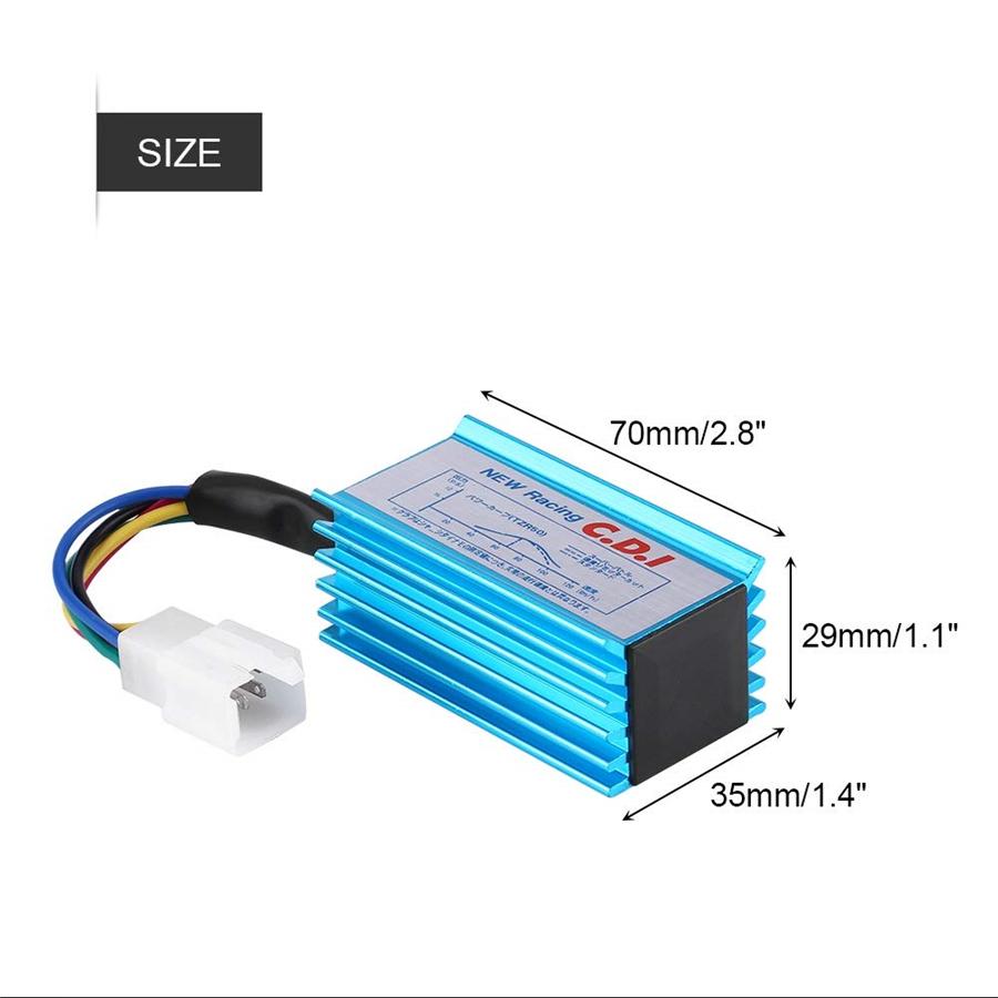 Wiring Loom Coil CDI Kit 110 125cc 140cc Kick Start Dirt Bike Moped Scooter ATV