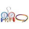 Alloy AC Manifold Gauge Set Refrigeration Auto Kit  Conditioning Pressure Leak Testing