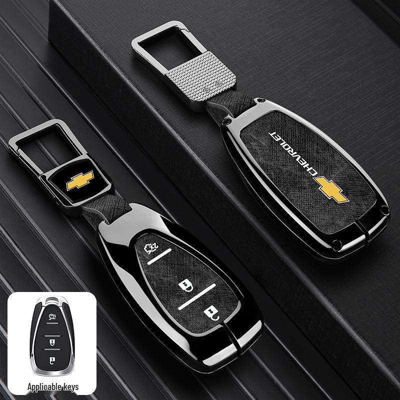 Чехол для ключа Chevrolet для Equinox, Malibu XL, Trax, Trailblazer, Orlando, Monza - Накладка на корпус автомобиля