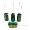 50pcs 16V 1000uF Aluminum Electrolytic Capacitor 20% Tolerance Circuit Board DIY