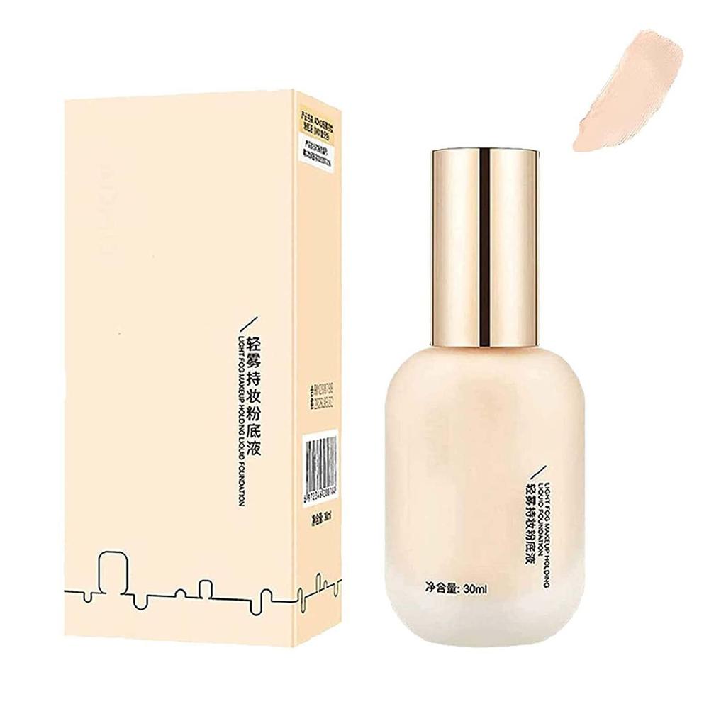 30ml Moisturising Waterproof And Lightweight Durable Foundation Light Fog Makeup Holding 24 Hour Oil Control Makeup Foundation For All Skin Types