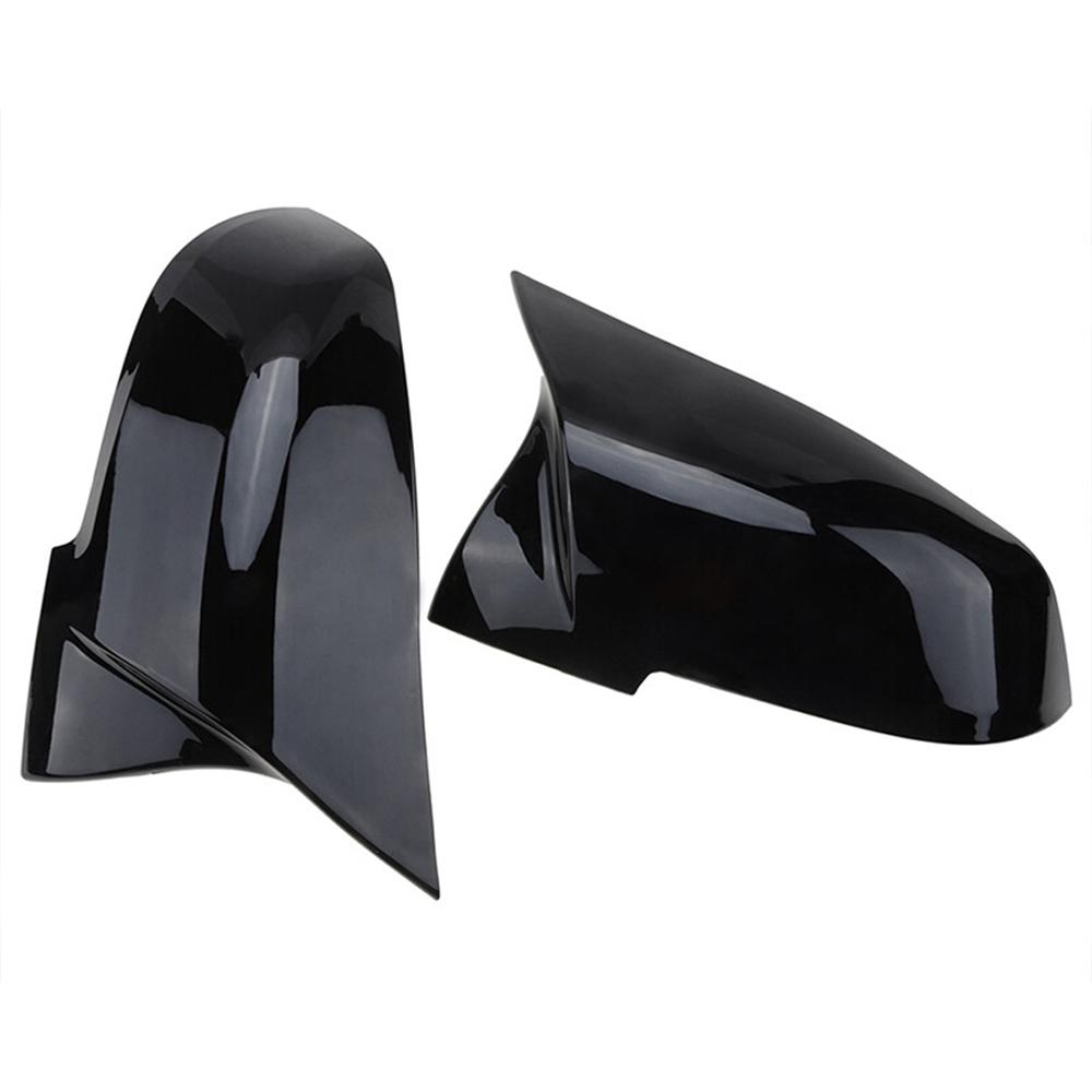 Gloss Black Wing Mirror Cover Caps For Bmw 3/4 Series F20 F21 F22 F30 F32 F36