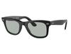 Ray-Ban Wayfarer RB2140F 601SR5 Матовый черный / Светло-серый 52