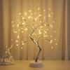 Светодиодная светящаяся искусственная подсветка дерева для осеннего стола на День благодарения, домашнее украшение интерьера