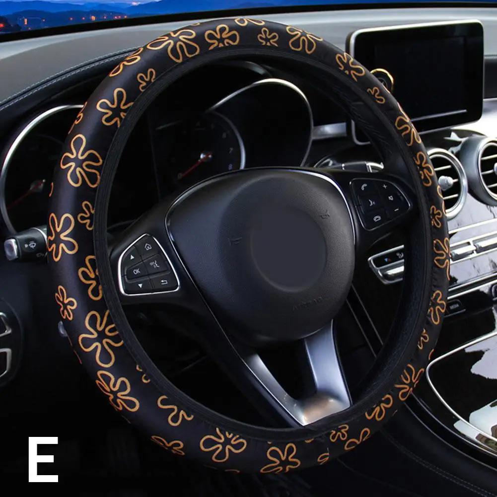 Чехол на руль автомобиля Beetle Printed Fabric без аксессуаров для колес универсальный чехол на руль автомобиля стильный интерьер F7H2
