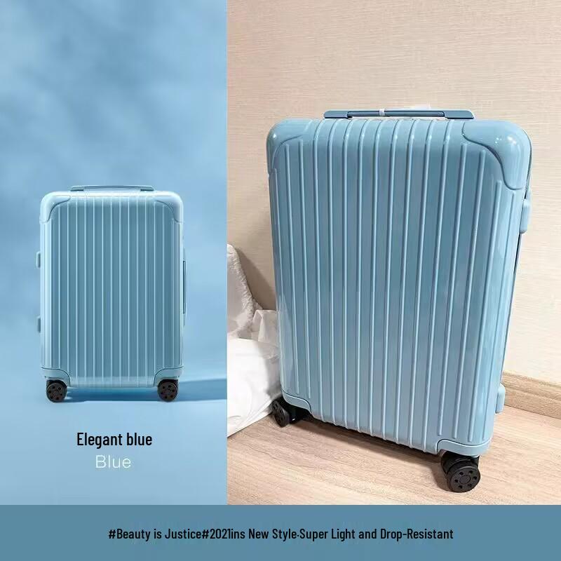 Женский легкий прочный чемодан: Новая модель с бесшумными колесами, большой вместимостью и кодовым замком
