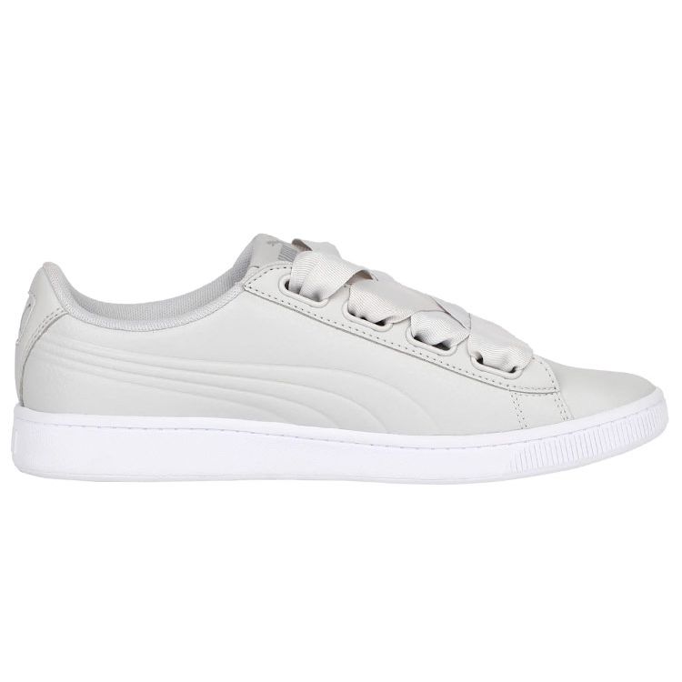 Puma Vikky V2 Ribbon Core Простые Удобные Низкие Повседневные Кроссовки Женские кроссовки Серый 369114-03