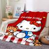1 шт. Плед Hello Kitty Легкий фланелевый плед для дивана, кровати, путешествий, кемпинга, гостиной, офиса, дивана, кресла