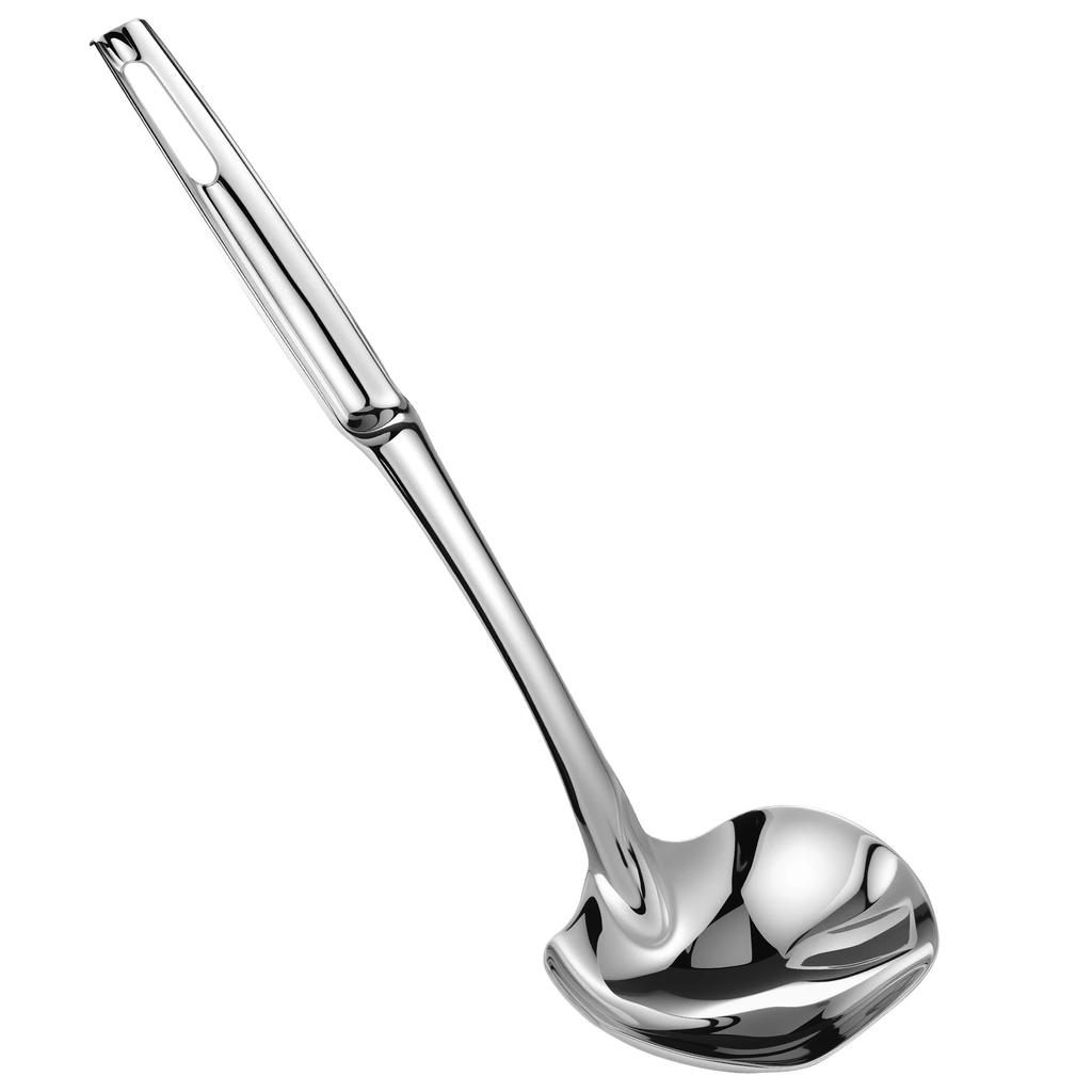 Половники из нержавеющей стали Металлическая сервировочная ложка Дуршлаг Половник для супа хот-пот рамен Ложка для лапши Кухонная посуда Кухонные принадлежности