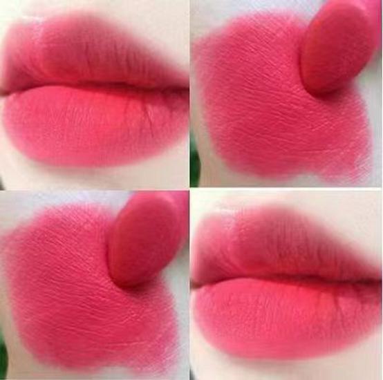 Набор помад Macarty Lavender to Rose: Оттенки фиолетового, красного и персиково-розового.