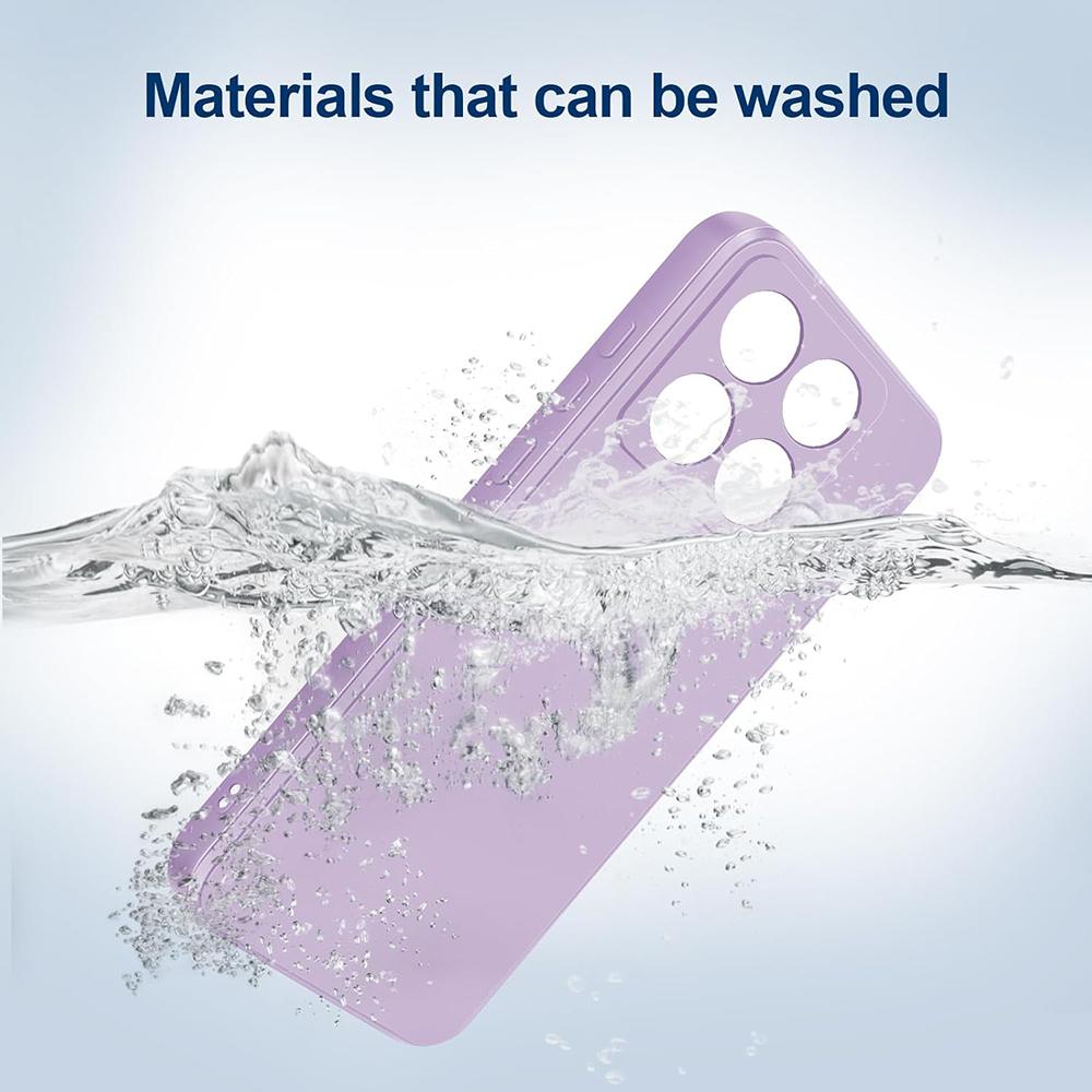 Роскошный квадратный мягкий силиконовый чехол для Xiaomi Mi 15 14 14T 13 13T 12 12T 12X 12S Pro Lite Ultra Матовый Чехол Конфетного Цвета Ударопрочный