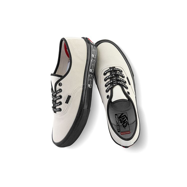 Vans Palpal Skate X Коллекция Authentic Низкие кеды для скейтбординга Унисекс Кроссовки Молочно-белый VN0A5FC8A93
