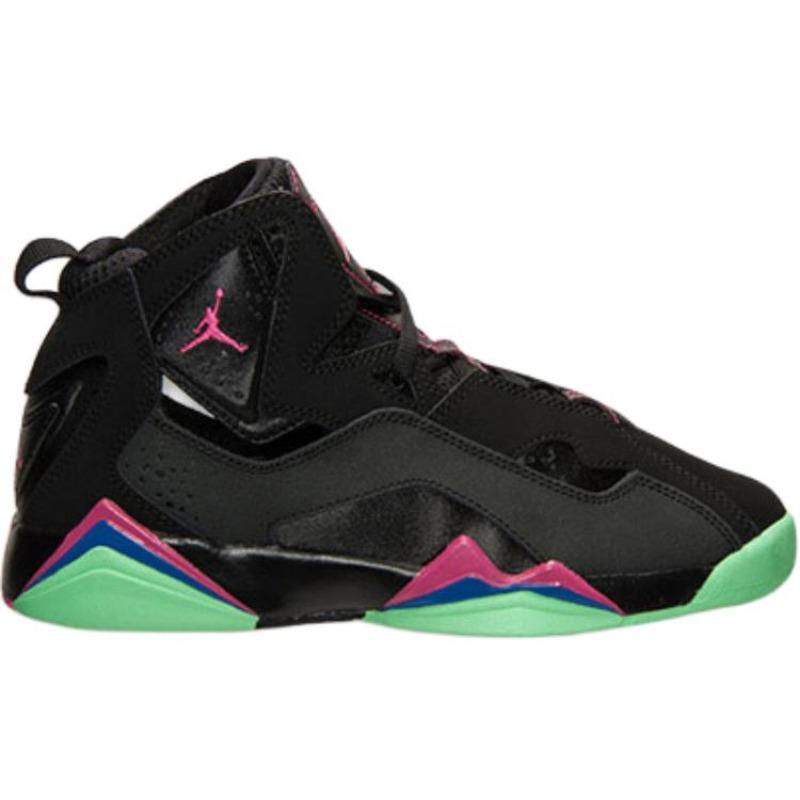 Air Jordan 7 TRUE FLIGHT GS high top basketball shoes black fashionable versatile unisex 342774-039