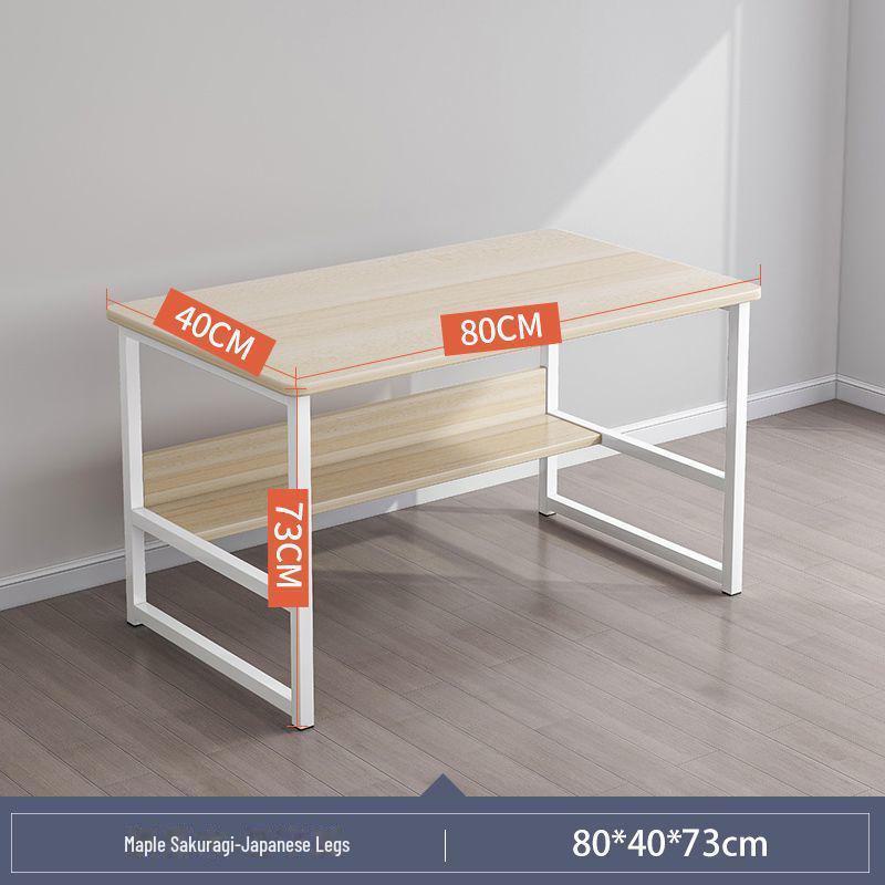 Простой письменный стол для домашнего офиса для студентов и учебы в спальне или арендованном доме