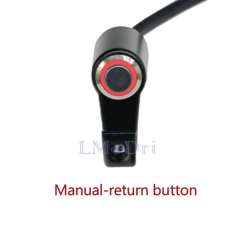 LMoDri переключатели для мотоцикла ATV скутер 22 мм руль фары аварийный противотуманный свет переключатель ВКЛ-ВЫКЛ алюминий со светодиодом DIY