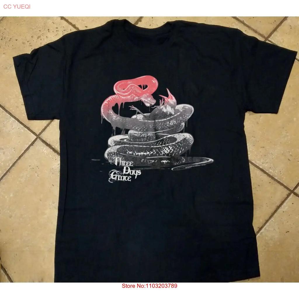 Three Days Grace Snake Crow T Shirt All Size S To 5xl Ed849 Vintage Comfortable Homme Streetwear Top For Everyday Wear