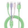 Кабель для быстрой зарядки «три в одном» 2,4 А для Apple и Huawei, Type-C 6 А «один к трем»