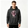 Anime Nezuko Print Men Hooded Sweatshirt Casual Long Sleeve Pullover Hoodie for Men