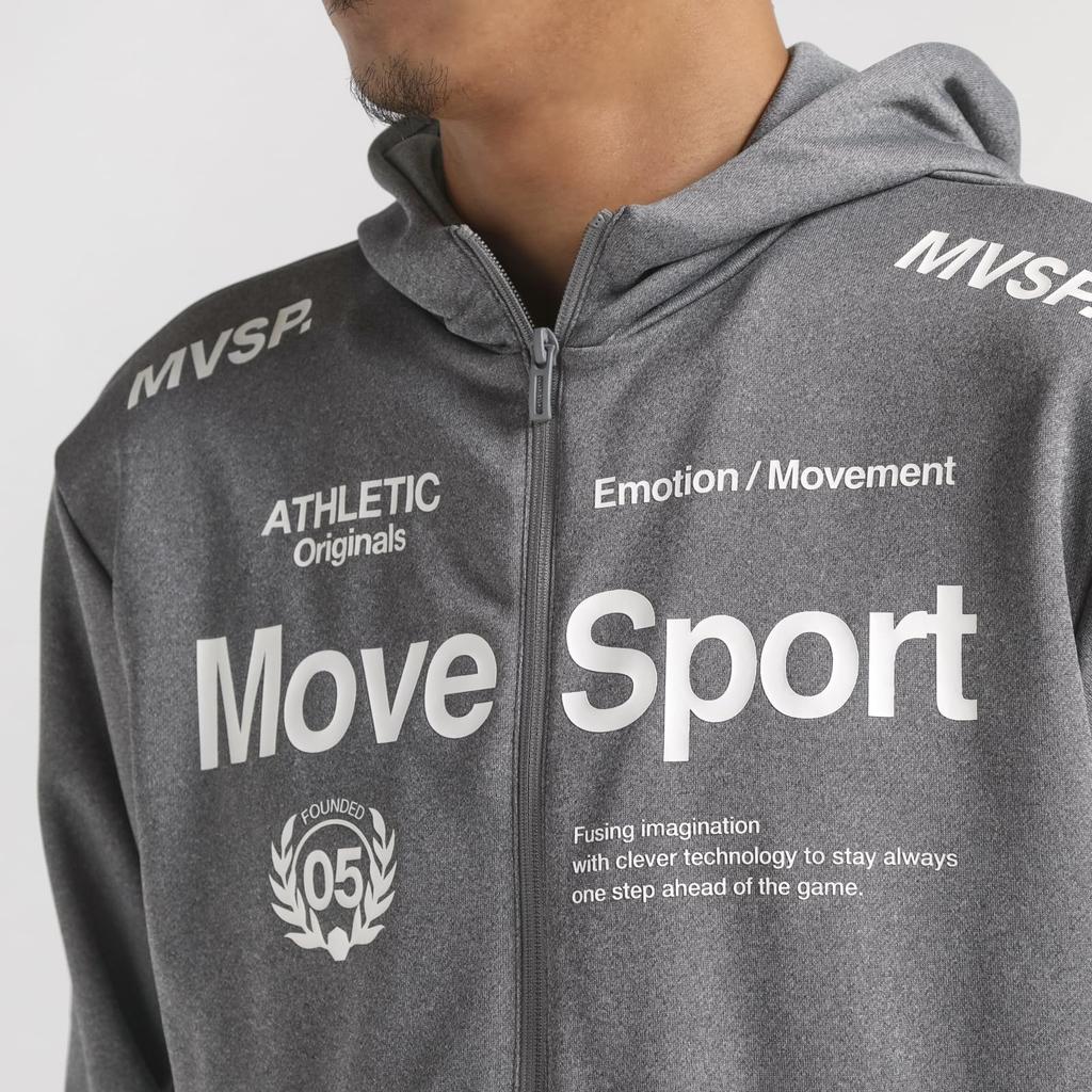 Толстовка с капюшоном Descente Light Smooth Sweat Full Zip Stretch Training Running ST4FSW41M 2L [Move Sports] GY01(ST4FSW41M)