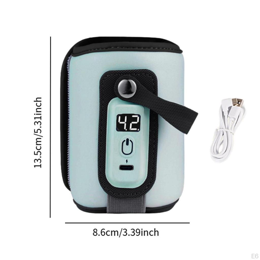 Bottle Warmer Baby Nursing Heater, Support Digital Display Heating Milk Warmer,