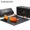 KINGSEVEN Алюминиевые Солнцезащитные Очки Мужские/Женские Поляризационные UV400 Модные Солнцезащитные Очки Классические Прямоугольные для Вождения Деловые Очки