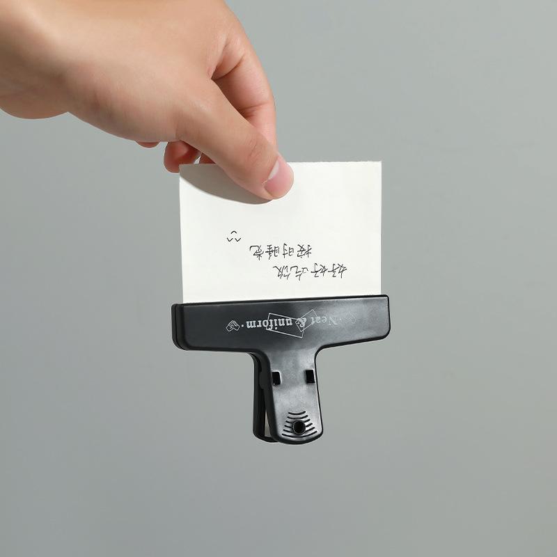 Зажим для бухгалтерской книги Красочный пластиковый магнитный зажим с длинным хвостом Документ Билл Леджер Инструмент Сортировочный зажим