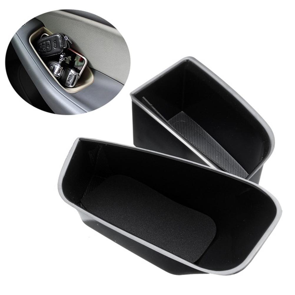 Для Q5 2009 2010 2011 2012 2013 2014 2015 2016 Ящик для хранения внутренней двери Подлокотник Ручка Карманный держатель Запчасти автомобиля Аксессуары