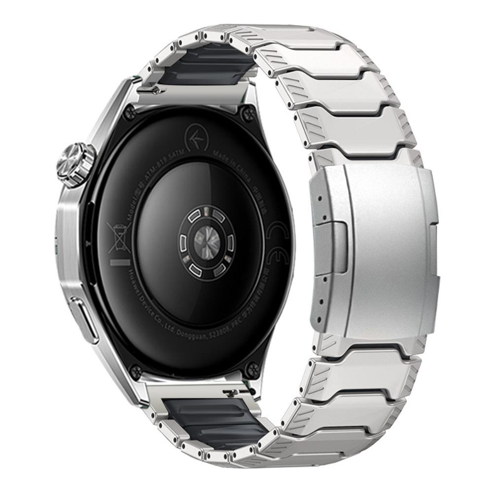 22-мм универсальный титаново-силиконовый магнитный ремешок для Huawei Watch GT6/5/4 Pro Ремешок для часов Xiaomi GTR 3/4/Pro/Haylou