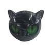 1/2/3PCS Black Cat Figurine Resin Luxury Black Cats Stone Sculpture Decorative Cat Head Ornament Home Office Desk Decor Gift