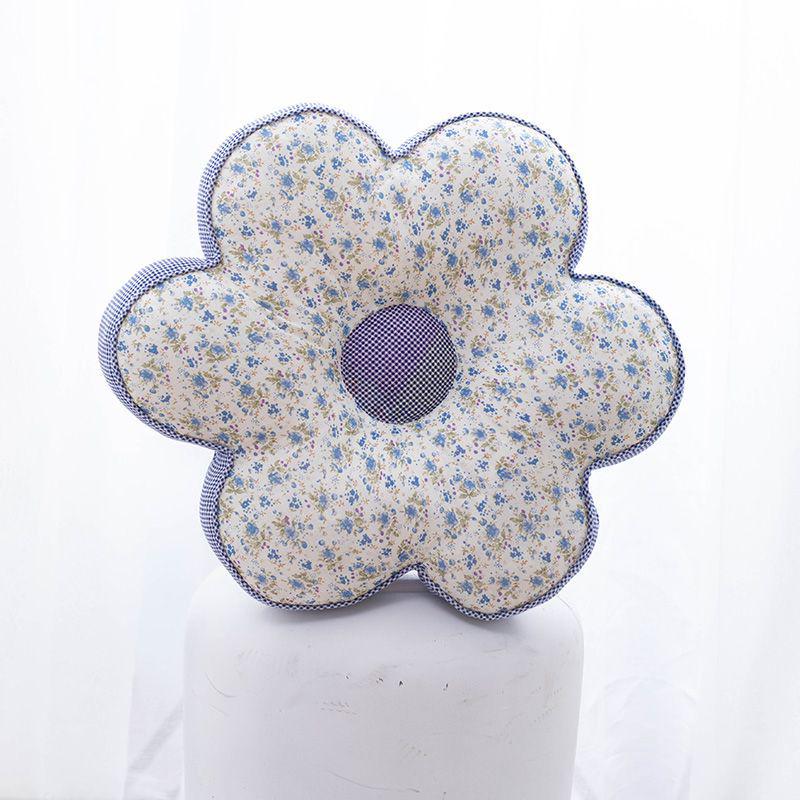 Корейская подушка с цветком сливы: Подушка для сна из 100% хлопка для офиса и спальни