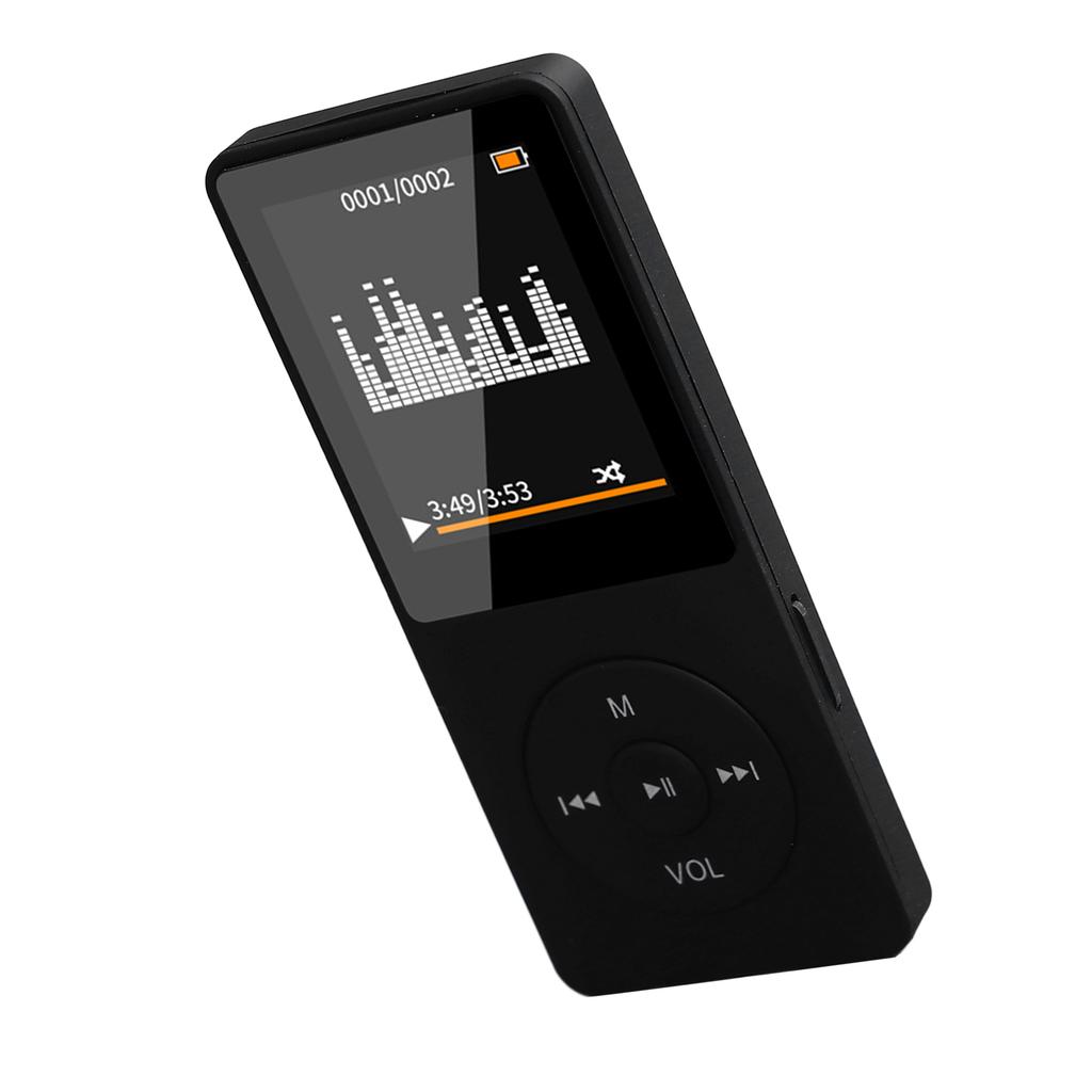 MP4-плеер Многофункциональный Стильный Компактный Стереозвук Bluetooth Музыкальный плеер для Бега Ходьбы Учебы Встреч