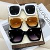 3pcs European and American retro style men's and women's fashionable sunglasses trend versatile summer sun shading and UV protec