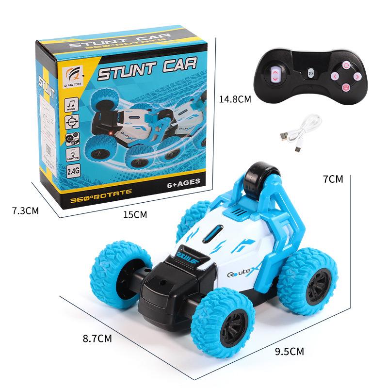 2.4G Mini Stunt Dumper 360 ° Roll Car Kids Electric Toy Remote Control Car