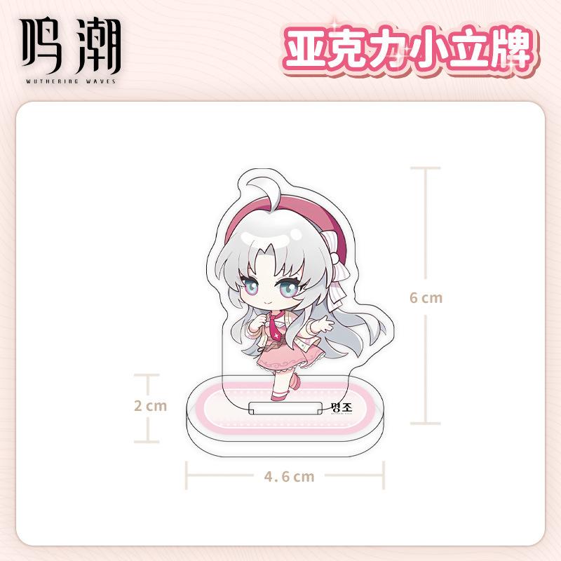 Waves Wuthering Chinese Game Peripherals Full Acrylic Stand Collectible Desk Ornaments Creative Birthday Gifts For Friends Toy