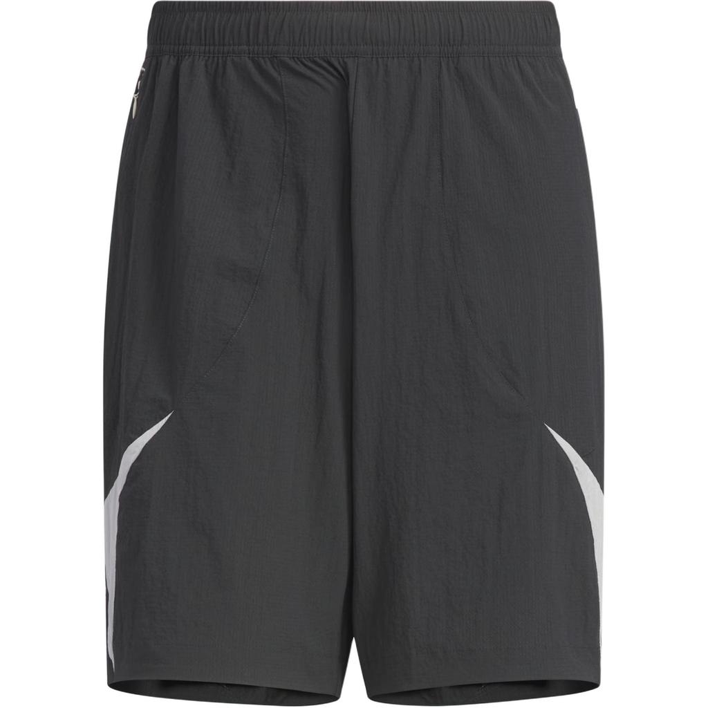 adidas Future Style Color Block Drawstring Свободный крой Спортивные повседневные шорты Мужские шорты Carbon-Black Light-Sery JL9995
