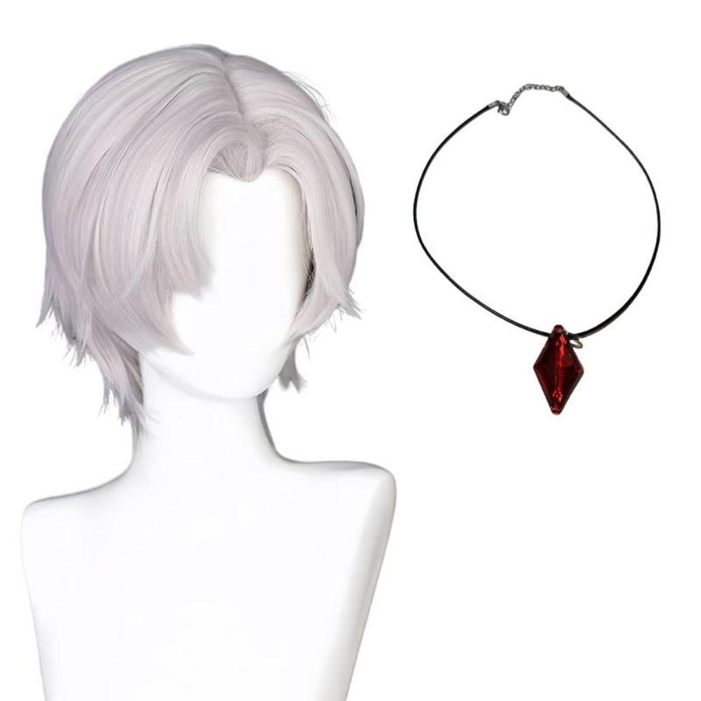 DMC 5 Данте Косплей Парик Униформа Костюмы Маскарад для Взрослых Мужчин Длинный Плащ Перчатки Наряды для Ролевых Игр Хэллоуин Карнавальный Костюм