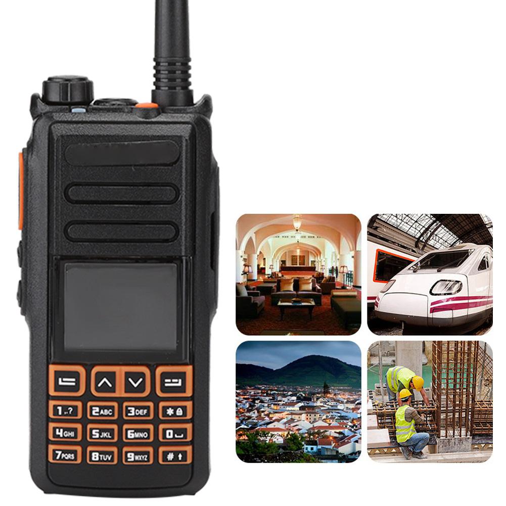 Для Baofeng DM-X двухдиапазонная двухсторонняя радиостанция с большим светодиодным экраном и GPS