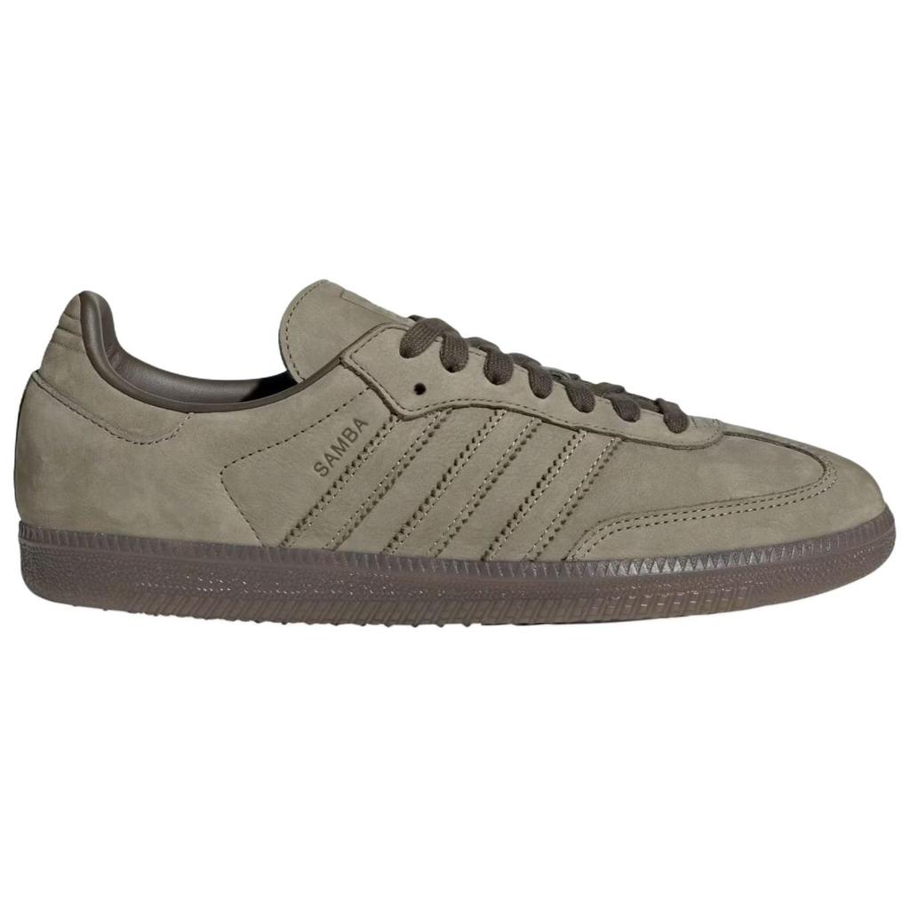 adidas Samba OG Clay Shadow Olive Gum Unisex Sneakers Brown IH4389
