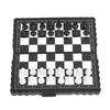 Portable Plastic Folding Chessboard Magnetic Chess Set Game for Party Family Activities