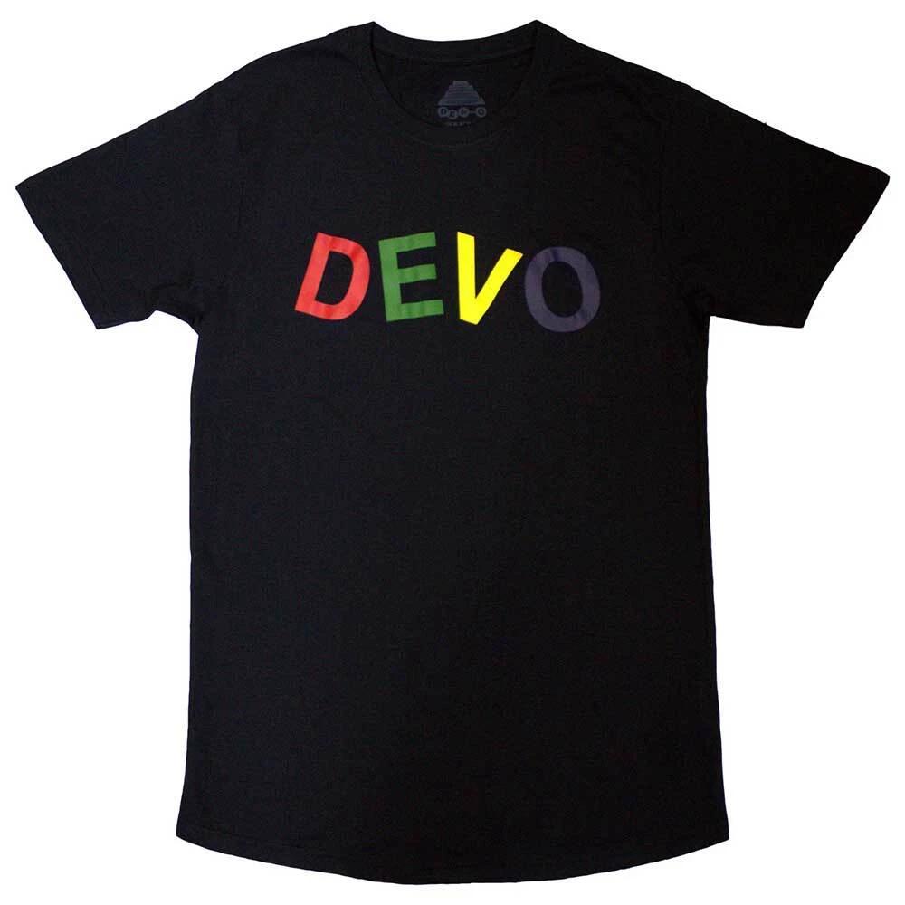 Devo 'Logo' Black T shirt - NEW OFFICIAL